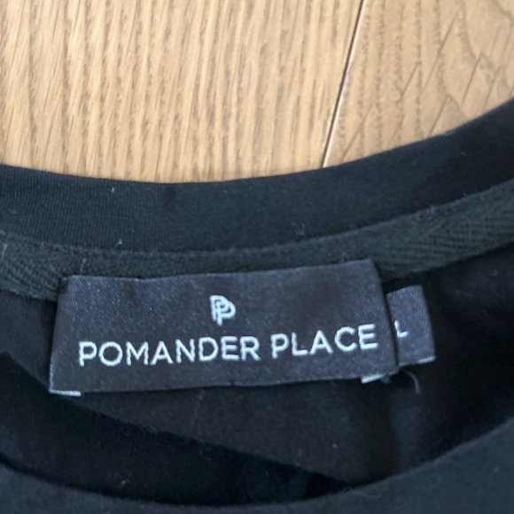 Tuckernuck POMANDER PLACE size L Black Lace Vesty Top - Picture 11 of 11